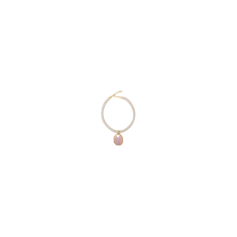 Cordón con Cuarzo Rosa
