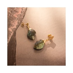 Aretes Sadie Labradorita