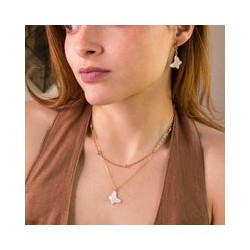 Arete Huggie Mariposa MOP