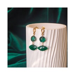 Aretes Ella cz verde