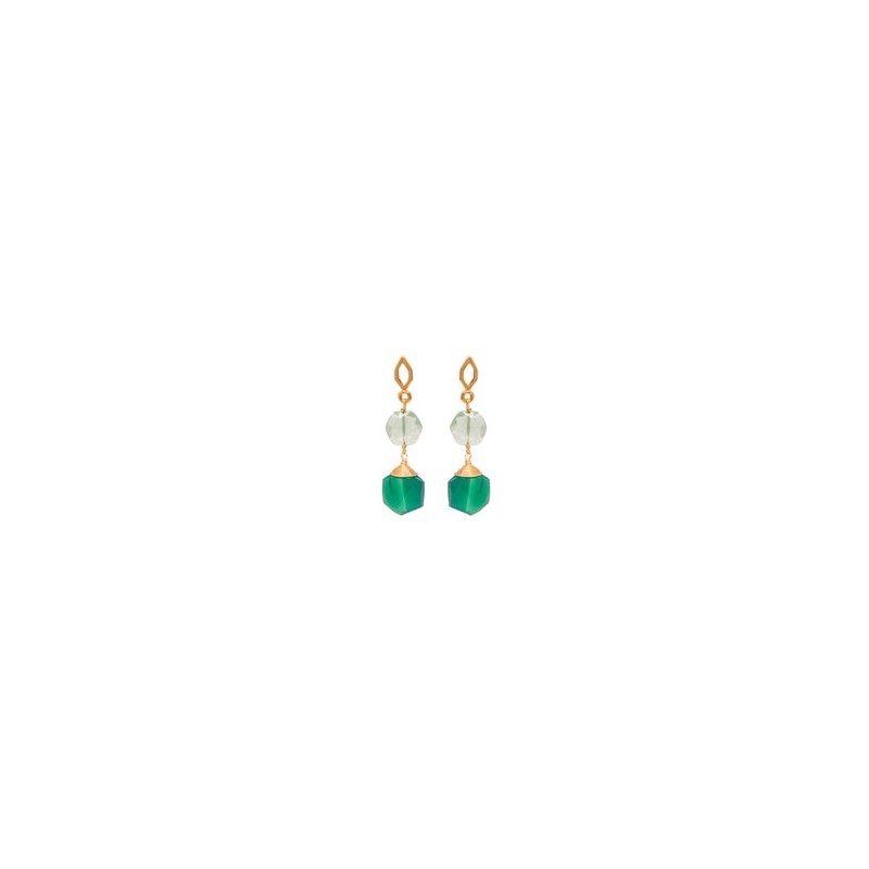 Aretes Ella Green