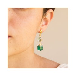 Aretes Ella Green