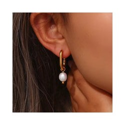 Arracada Mila con Perla