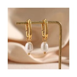 Arracada Mila con Perla