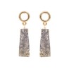 Aretes Pipper sun stone