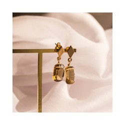Aretes Zuri Citrino