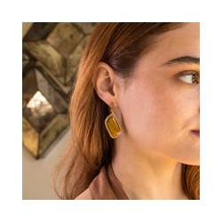 Aretes Sadie Ojo de Tigre