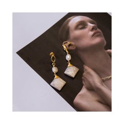 Aretes Ella Blanca