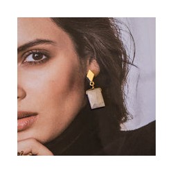 Aretes Zuri Moonstone