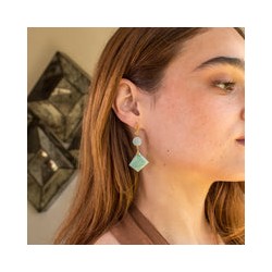 Aretes Ella Amazonita