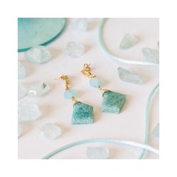 Aretes Ella Amazonita