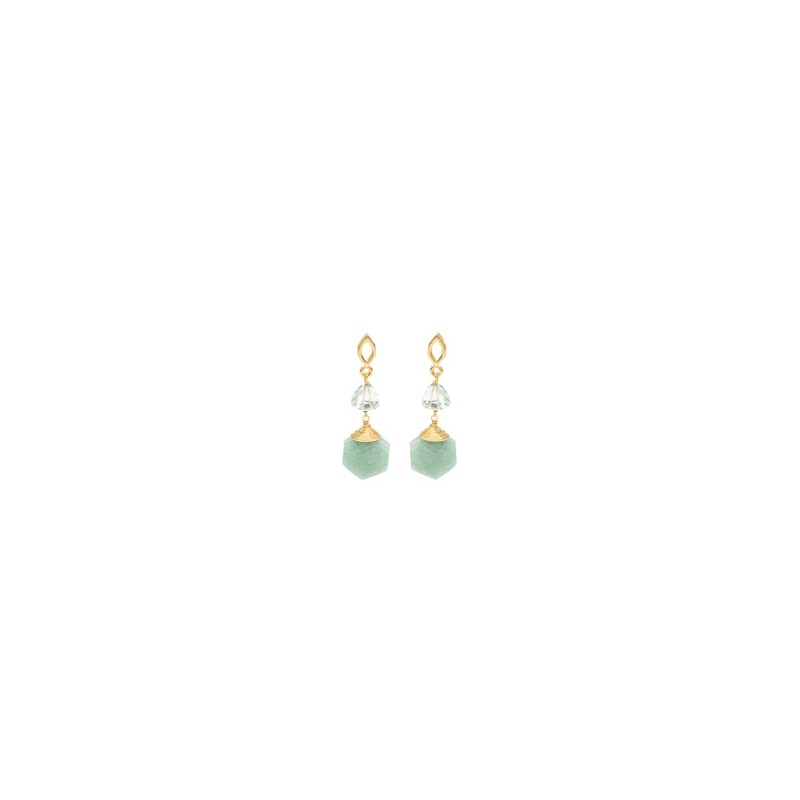 Aretes Ella Aqua
