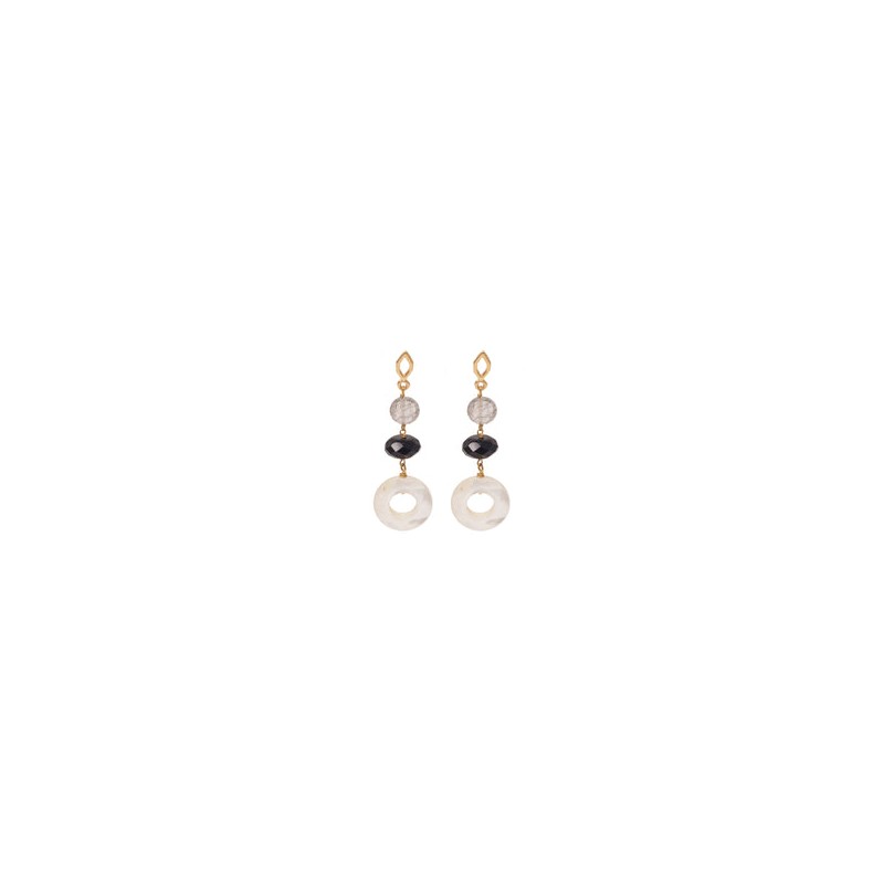 Arete Roxxana Madre Perla