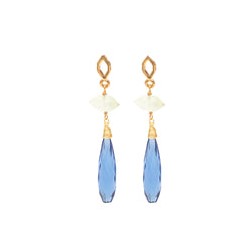 Aretes Ella Azul az