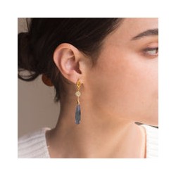 Aretes Ella Azul az