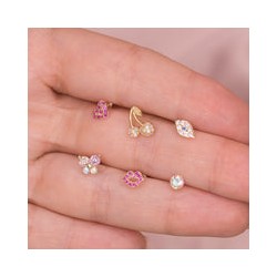 Corazon bombacho Pink Oro 10k