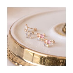 Mariposa Colores Oro 10k