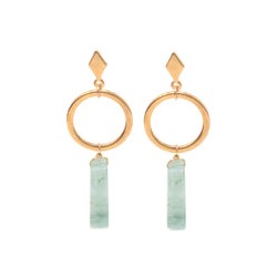 Aretes Ellie Amazonita