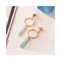 Aretes Ellie Amazonita