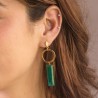 Aretes Ellie Calcedonia
