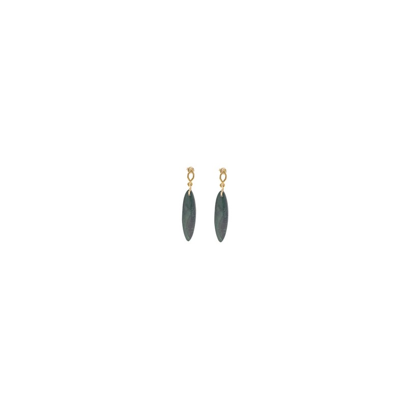 Aretes Lyv Malaquita
