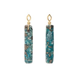 Aretes Lyv Aqua