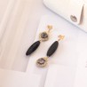 Arete Onix con Cuarzo Rutilado Mix