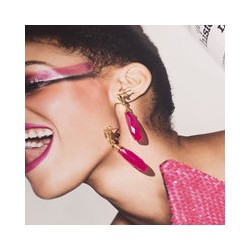 Lulu de calcedonia rosa