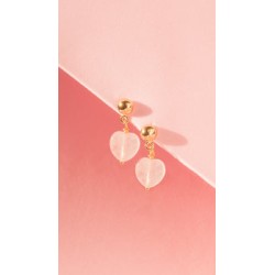 Corazón Rosa con broquel