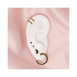 Mini arracada Color Black