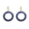 Aretes Navy Madre Perla