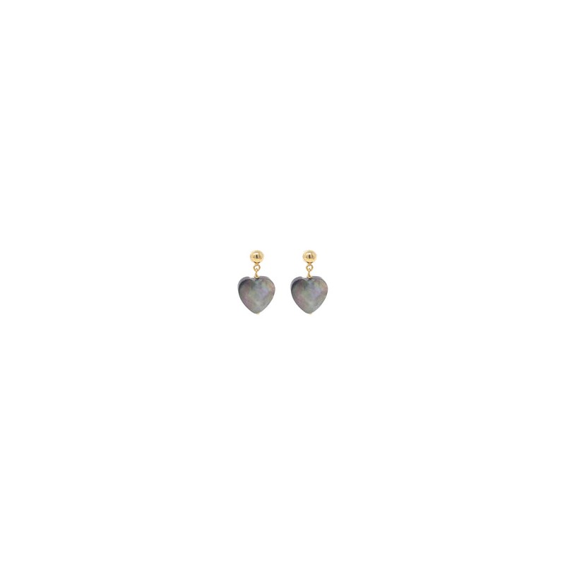 Aretes Corazón Abulón