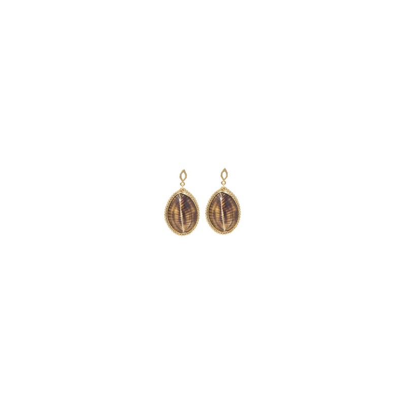 Aretes Ovalo Concha