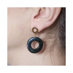 Aretes círculo de Venturita