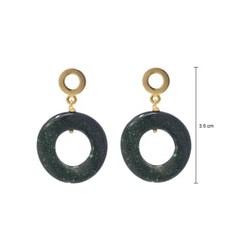 Aretes círculo de Venturita