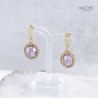 Aretes amatista