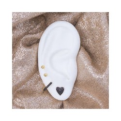 Aretes bolita Oro 10k 3mm