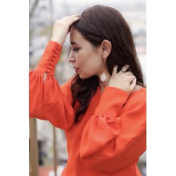 Aretes Sarah de perlas