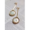 Aretes Sarah de perlas