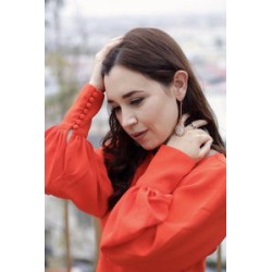 Aretes Sarah de perlas