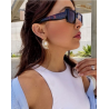 Aretes Abby cristal