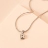 Dije de letra Silver