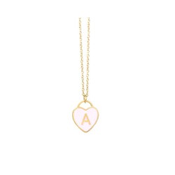 Dije Inicial Pink Letter