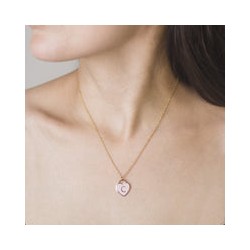 Dije Inicial Pink Letter