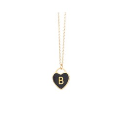 Dije Inicial Black Letter