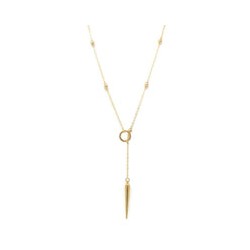 Collar cruzado con Spike