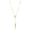 Collar cruzado con Spike