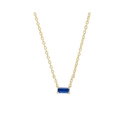 Dije de mini Baguette Azul
