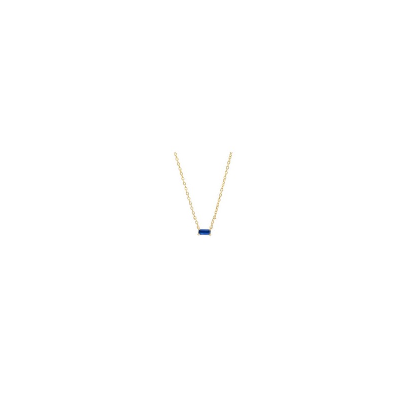 Dije de mini Baguette Azul