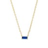 Dije de mini Baguette Azul